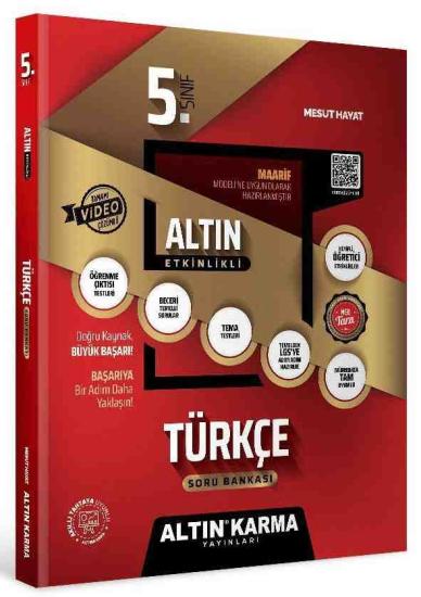 Altın Karma 5.sınıf Türkçe soru bankası
