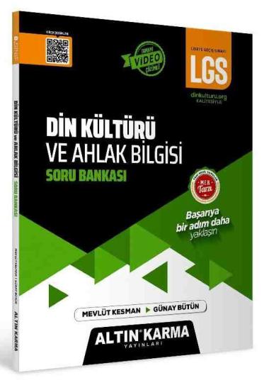 LGS 8.sınıf Din Kültürü ve Ahlak Soru Bankası