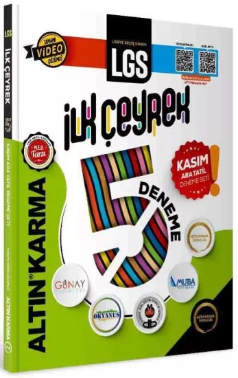 Altın Karma LGS İlk Çeyrek 5.Li Deneme Seti