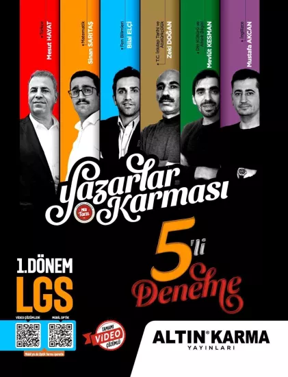 AltınKarma Yayınları LGS Yazarlar Karması Denemeler