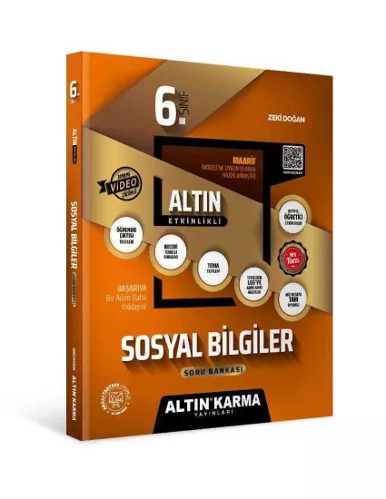 AltınKarma 6.Sınıf Sosyal Bilgiler Soru Bankası