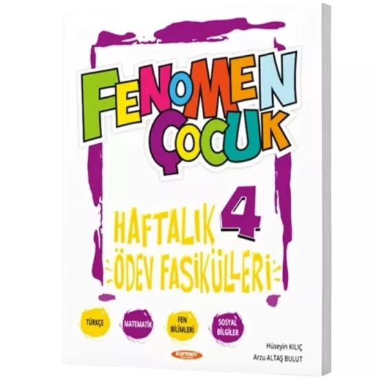 Fenomen 4.Sınıf Tüm Dersler Haftalık Fasiküller