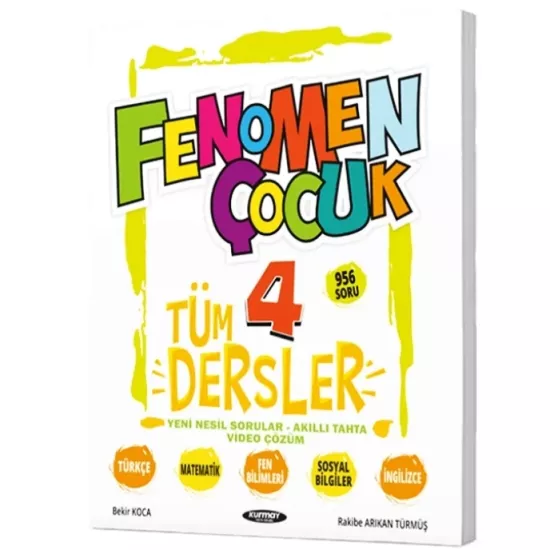 Fenomen 4.Sınıf Tüm Dersler İçin Yardımcı Kitaplar
