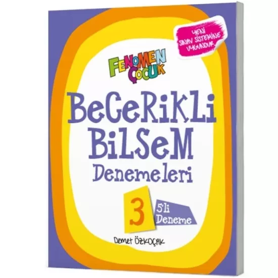 Fenomen 3.Sınıf Bilsem Hazırlık Kitapları