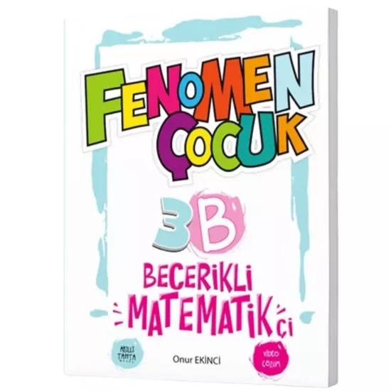 Fenomeen 3.sınıf Matematik Yardımcı Kitaplar