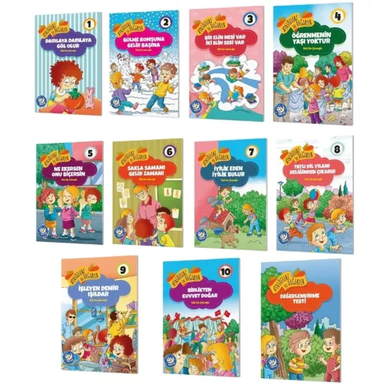 Atasözleri ile Değerler Hikaye Seti Fenomen Okul Yayınları