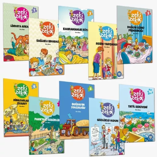Ay Çocuk Zeki Zekai Hikaye Seti
