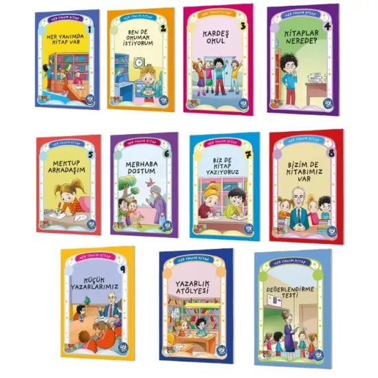 Her Yanım Kitap Hikaye Seti 10 Kitap Ay Çocuk