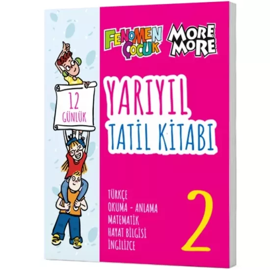 Fenomen 2.Sınıf Yarıyıl Tatil Çalışma Kitabı