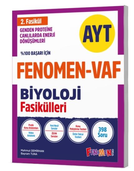 Fenomen Biyoloji AYT hazırlık kitapları