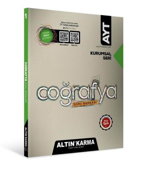 AYT Coğrafya hazırlık soru bankası