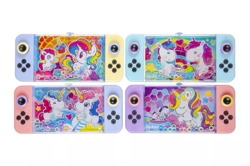 Unicorn Retro Su Oyunu Karışık Renkli