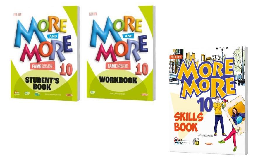 More&more lise İngilzice çalışma kitapları