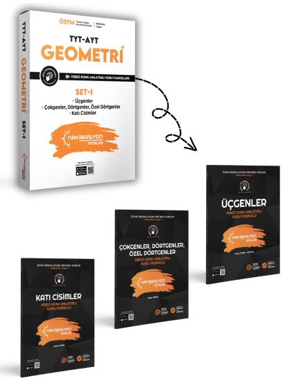 TYT - AYT hazırlık Geometri seti tüm konular
