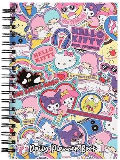 Hello Kitty ve Arkadaşları Planlayıcı Defter