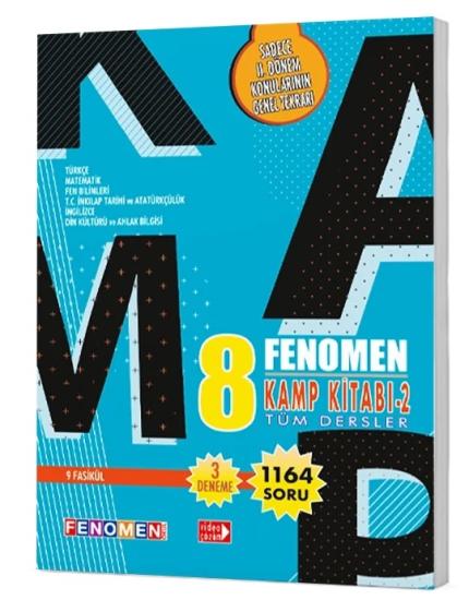 Fenomen 8. Sınıf Kamp Tüm Dersler Kitabı