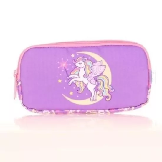 Kaukko Kids 3 Bölmeli Kalem Çantası Flat Unicorn 