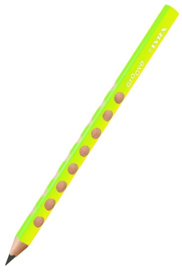 Lyra Groove Jumbo Üçgen Kurşun Kalem Neon Sarı