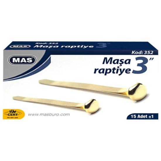 Mas 352 Maşa Raptiye 75 mm 15’’li Kutu