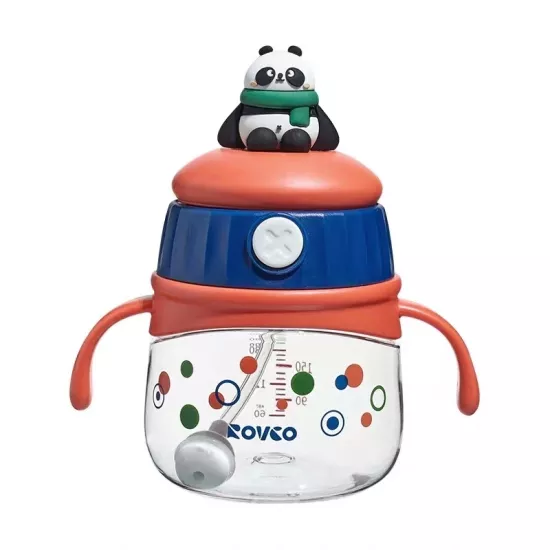 VAGONLIFE ROVCO PİPETLİ PANDA ÇOCUK MATARASI B1051