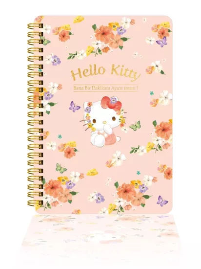 Victorias Journals Hello Kitty Sert Kapaklı Günlük