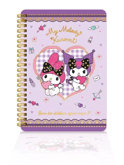 Victorias Journals Kuromi Sert Kapak Günlük