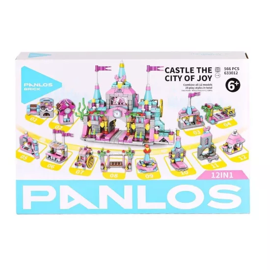 Vagon Life Panlos Prenses Kalesi Lego Blok Seti 