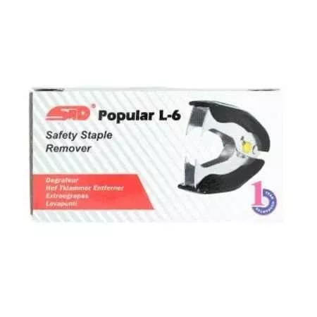 Std Popular L-6 Zımba Teli Sökücü Siyah