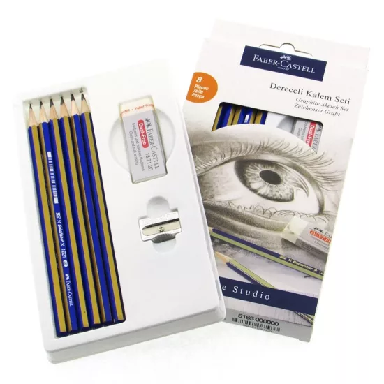 Faber Castell Goldfaber Dereceli Kalem Çizim Seti