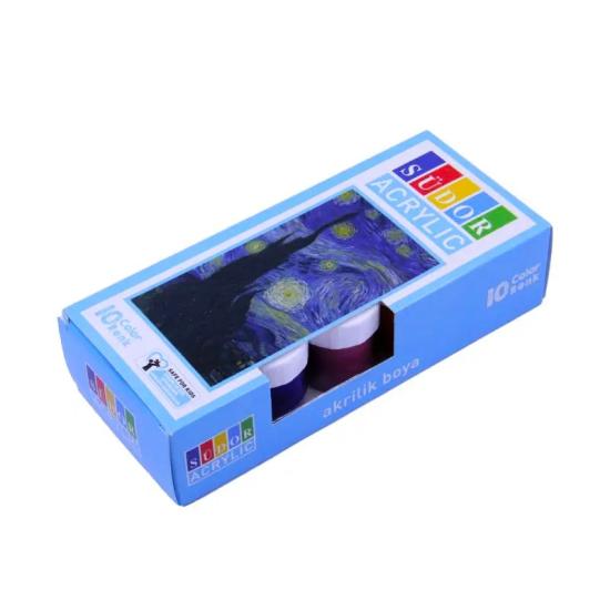 Südor Ahşap Boya Seti 20 Ml Şişe 10’lu Takım SD122