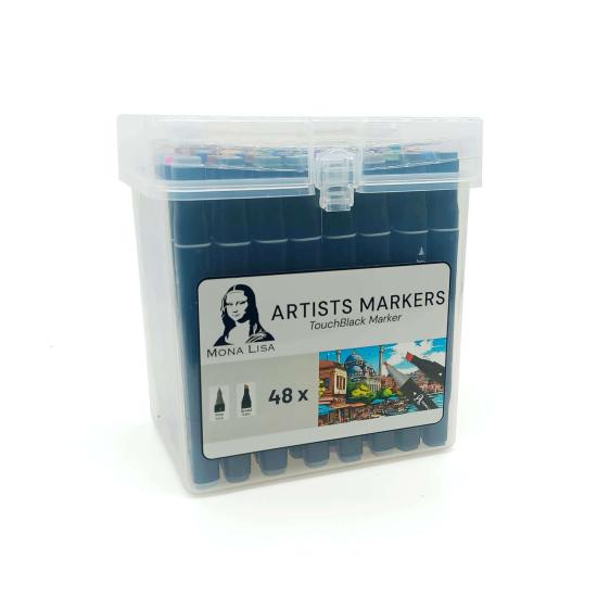 Mona Lisa TocuhBlack Çift Taraflı Marker Setleri