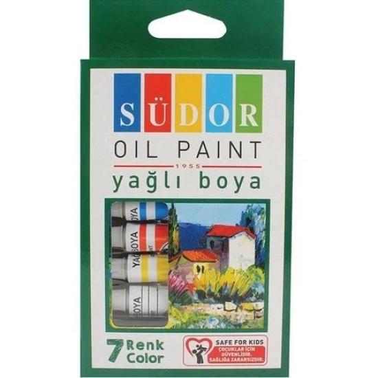 Südor Yağlı Boya Seti 9ml 7 Renk Tüp Kod: SD721