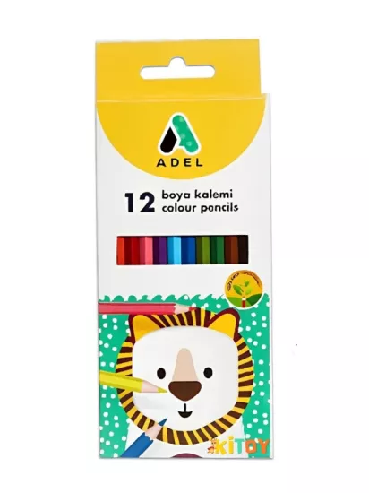 Adel 12’li Kuru Boya Kalemi Tam Boy 315001