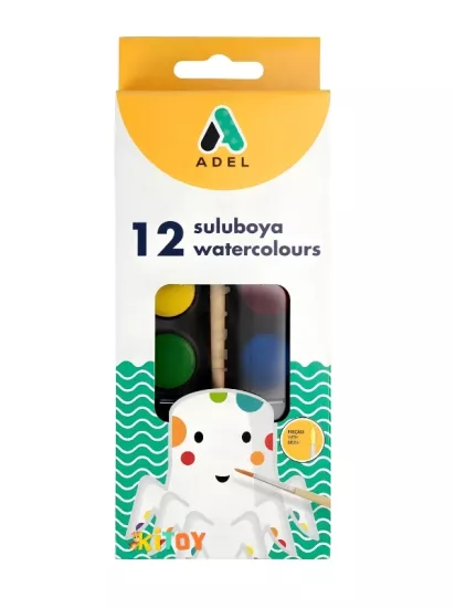 Adel Sulu Boya Seti 12’li 24mm