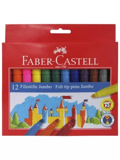Faber-Castell Yıkanabilir Jumbo Keçeli Kalem