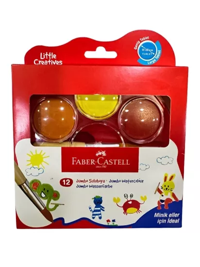 Faber-Castell Little Creatives Jumbo Suluboya Seti