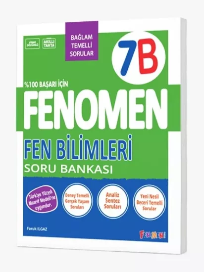 FENOMEN 7 FEN BİLİMLERİ (B) SORU BANKASI