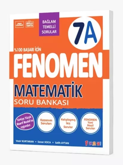 FENOMEN 7 MATEMATİK (A) SORU BANKASI