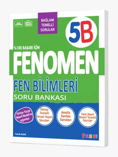 FENOMEN 5 FEN BİLİMLERİ (B) SORU BANKASI 2026 