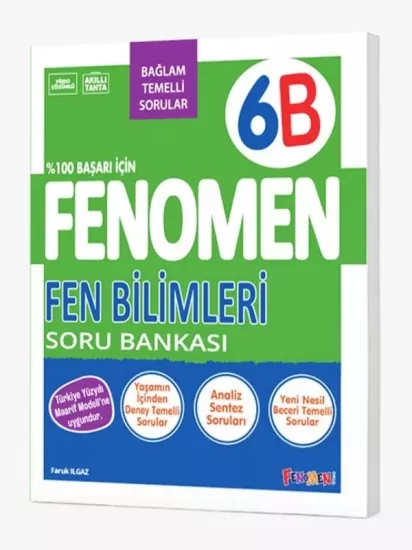 FENOMEN 6 FEN BİLİMLERİ SORU BANKASI (B) 2026 