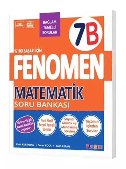 Fenomen 7 Matematik B Soru Bankası 2026 BASIM