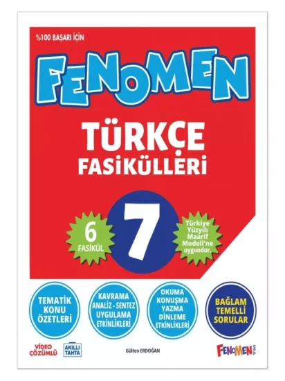 Fenomen 7 Türkçe Fasikülleri 6  Fasikül 2026 Basım