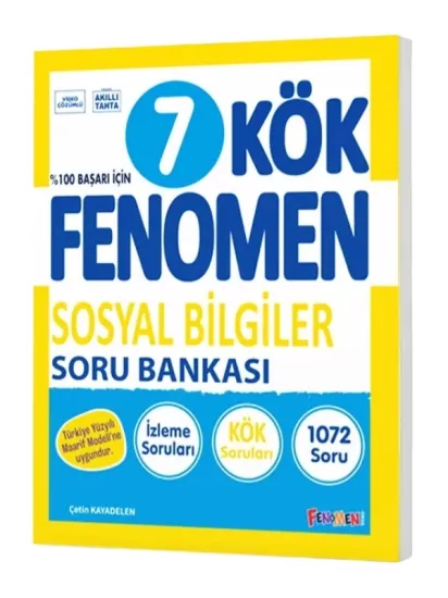 Fenomen 7 Sosyal Bilgiler Soru Bankası 2026 BASIM