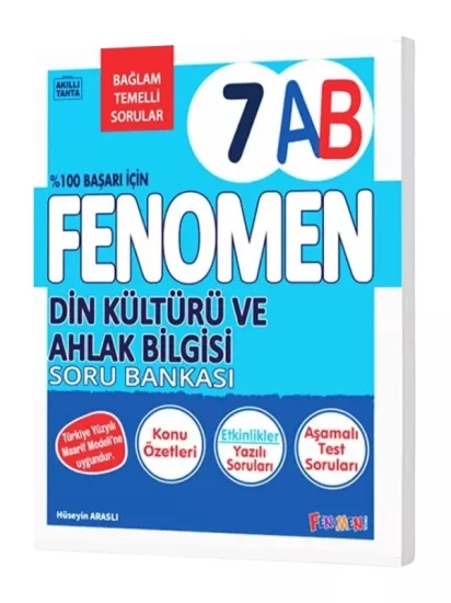 Fenomen 7 Din Kültürü ve Ahlak Bilgisi Soru Banka