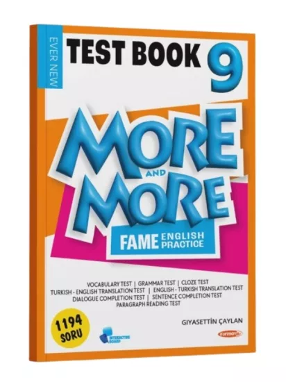 More&More Lise 9.Sınıf Test Book
