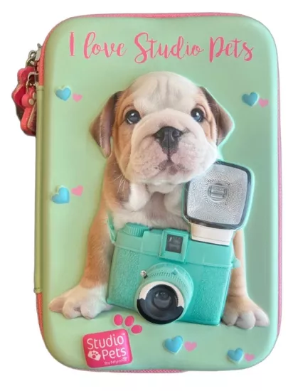 Studio Pets Eva Set Kapaklı Köpekli Kalem Çantası