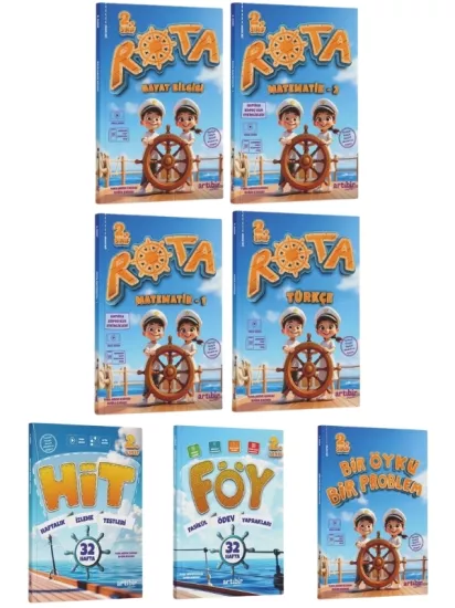 Artıbir Yayınları 2. SINIF ROTA SET 7 KİTAP