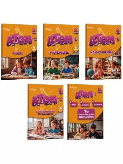 Bal Küpü Yayınları 2.Sınıf Atom-x Eğitim Seti