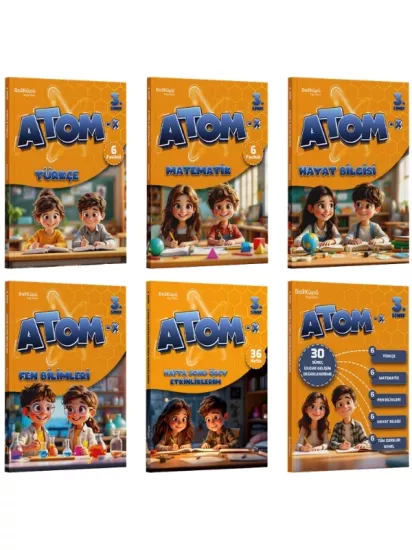 Bal Küpü Yayınları 3.Sınıf Atom-x Eğitim Seti 