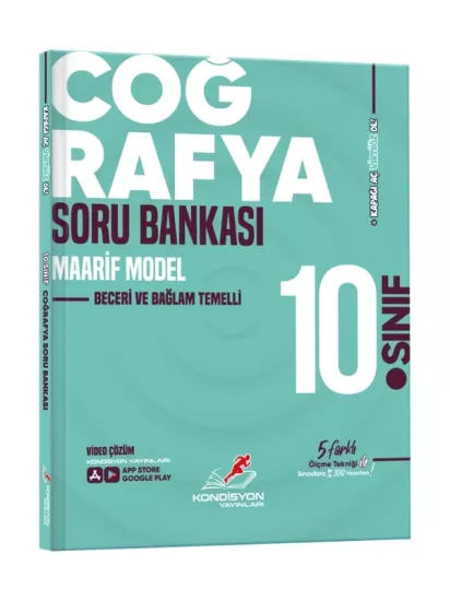 Kondisyon Coğrafya 10. Sınıf Soru Bankası Maarif 